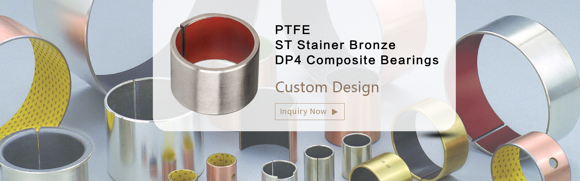 ST Stainer Bronze  Metal-Polymer Low Friction Plain Bearings Bushing cojinetes bronce