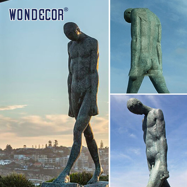 Sad People Bronze Sculpture Artists In Casting Metal