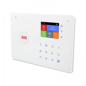 China 5V2A Touch Screen House Alarm 120dB Security Alarm System Wireless Gsm Alarm wholesale