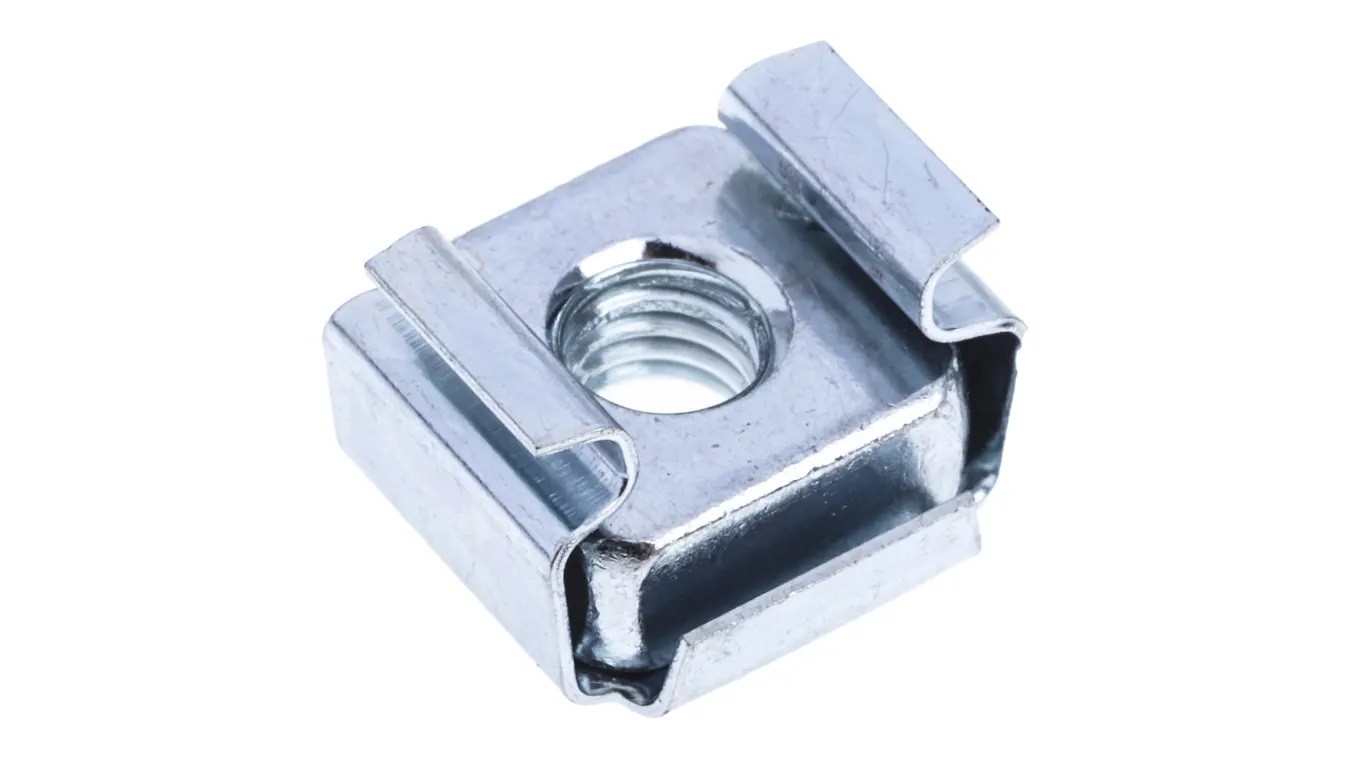 Steel M6 Cage Nut Standard Zinc Plated Fro Appliances Automotive Fans