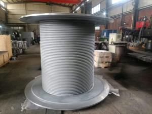 China LBS Rope Groove Winch Parts Drum Customized wholesale