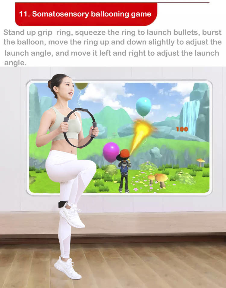 3.7V 500mAh Smart Fitness Ring Bluetooth IOT Fit Adventure Game