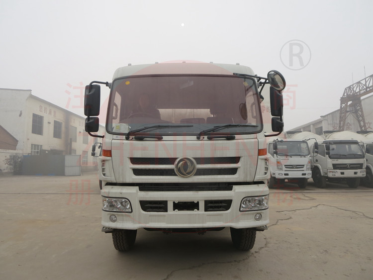 8m3 Front Discharge Concrete Mixing Truck With Pump 3800mm Wheel Base Strong Power