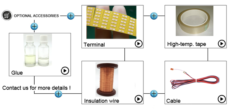 BF350-FB weight sensor Dual Parallel Grid Strain Gauges