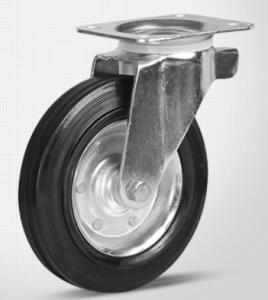 China Garbage Bin Wheel 6 Inch wholesale