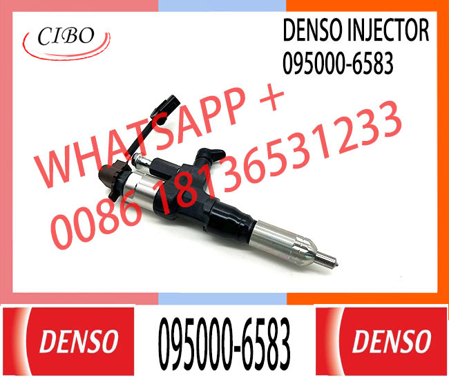 Common rail fuel injector 095000-6581, 095000-6582, 095000-6583 for HINO J08E 330PS 23670-E0320