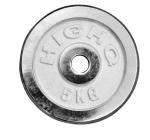 2.5kg 5kg 7.5kg 10kg 15kg 20kg chromed dumbbell palte barbell plate for weight