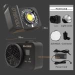 USB Charging 100w Cob LED Pocket Fill Light 7500k For Short Videos Lighting
