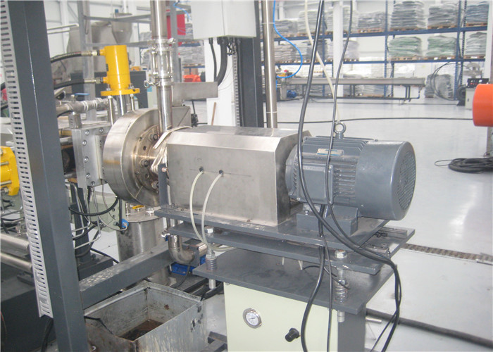 PLASTICS RECYCLING PELLETIZING LINE WITH BUILT-IN AGGLOMERATION MACHINE