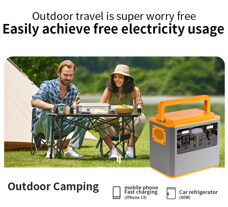 Portable Auto Emergency Power Station USA Free Shipping 300W 500W 1000W
