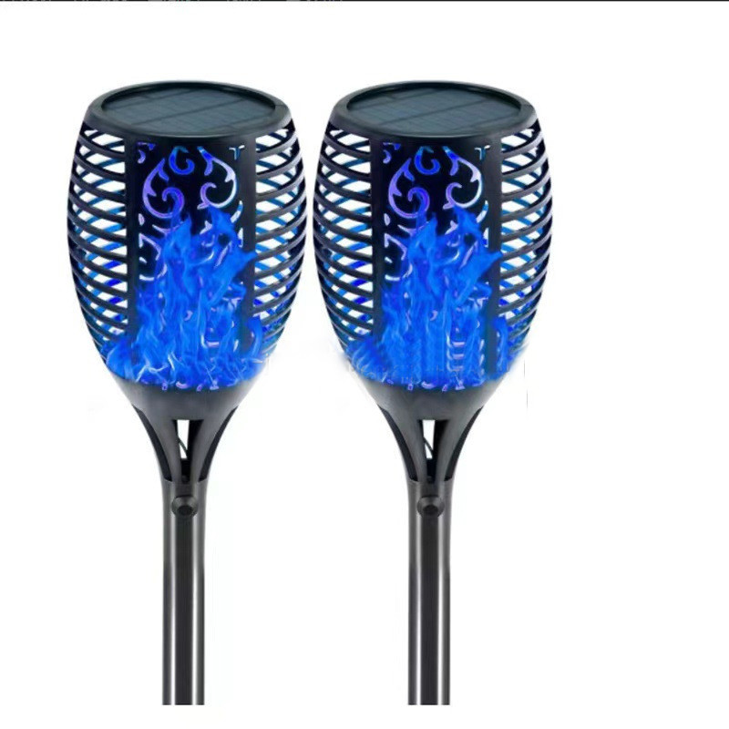 IP65 Waterproof Solar Flame Torch Light 2700K Soft Warm White