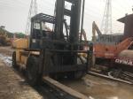 Use 100% Original Komatsu Forklift Truck Fd150e-8, Secondhand 15 Ton Japan