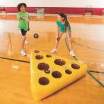 Inflatable Mouse and Cheese Toss Game,festival games