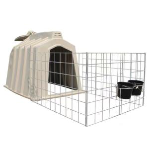 China Animal Cages Livestock Farm Equipment Polyethylene Plastic Calf Hutch wholesale