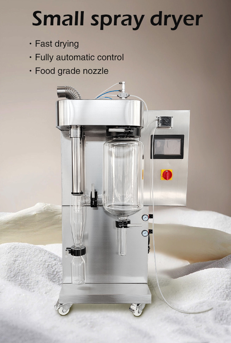 2L Centrifugal Spray Dryer Mini Liquid Milk Powder Atomizer For Lab