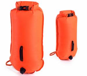 China 109T nylon PVC 0.35mm Waterproof swim float dry bag Customized Logo wholesale
