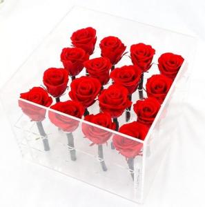 China Wedding Decoration Handmade Preserved Rose Flower For Valentines Day Gifts wholesale