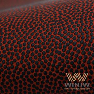 China High Elasticity Vegan PU Leather Ball Making Leather wholesale