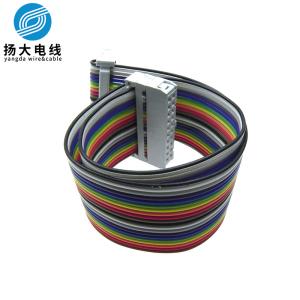 China UL758 Standard Flat Ribbon Cable Rated Temperature 80 Centigrade wholesale