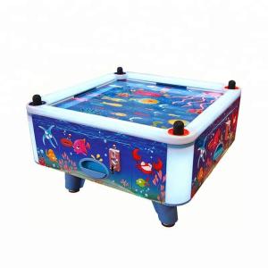 China Arcade Kids Game Machine 4 Person Air Hockey Table Electronic Sports wholesale