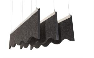 China Suspended Sound Proof Pet Acoustic Ceiling Board Polyester wholesale