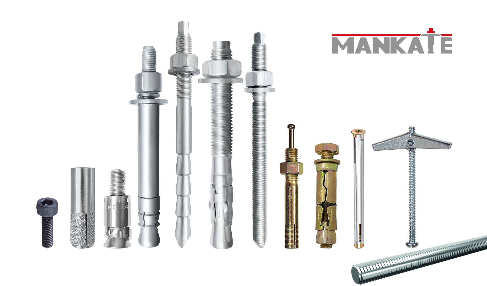 Construction Grade 12.8 Self Undercut Anchor Bolts ETA Approved HILTI With CE Certified