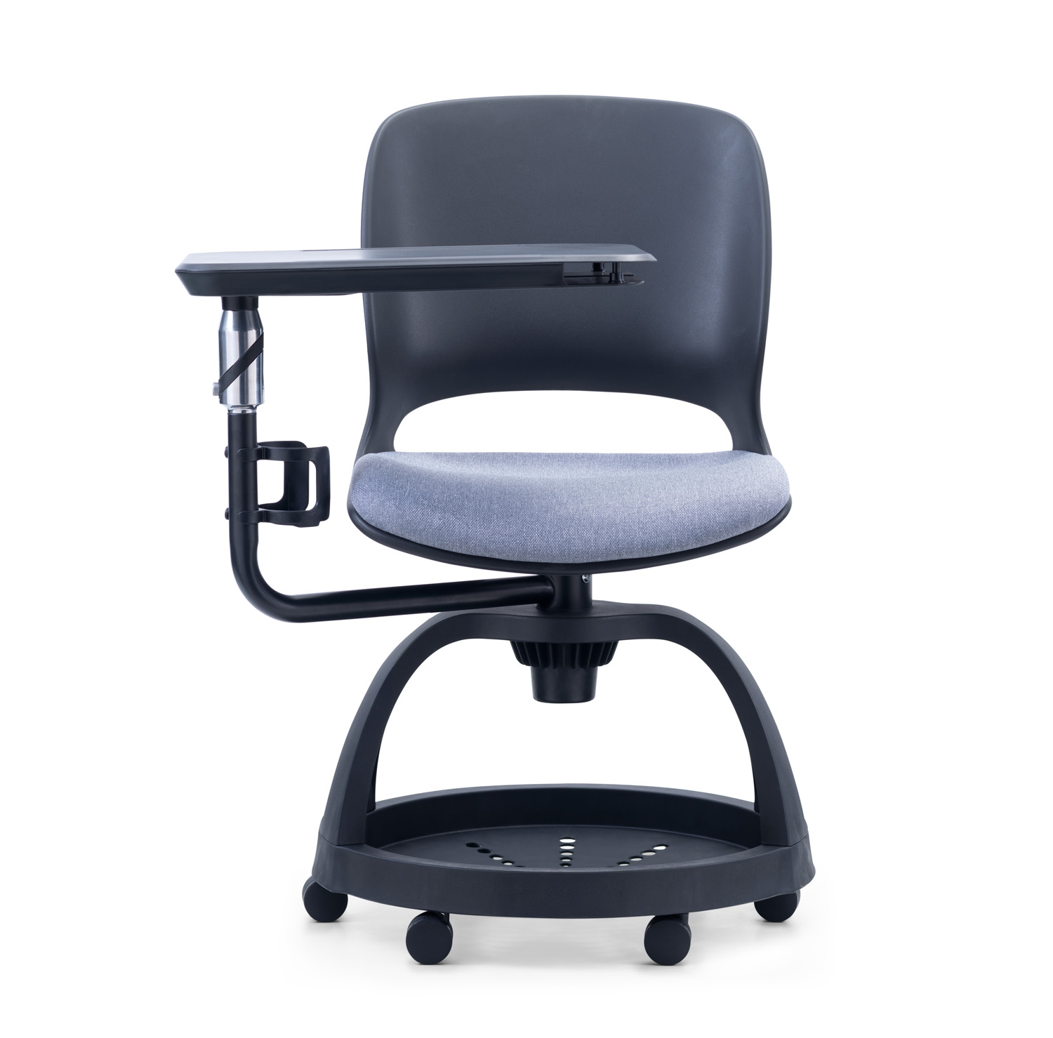 Commercial Furniture Modern Plastic Student Chair with Full Function and Movable Design