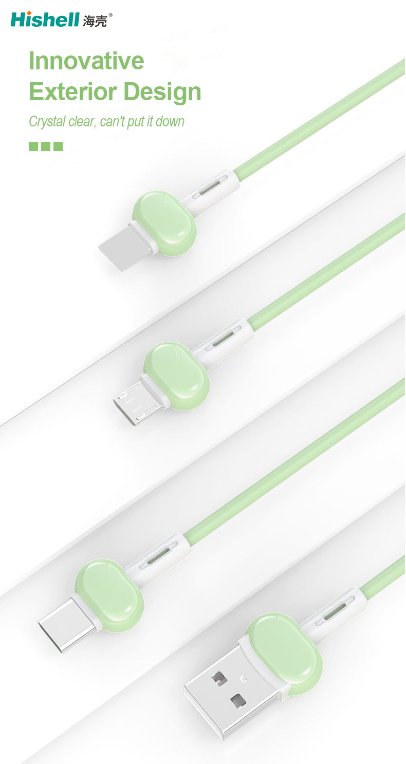 Abrasion Resistance Mobile Phone USB Cables