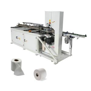 China Fully Automatic Toilet Paper Roll Small Tissue Roll Cutting Machine wholesale