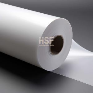 China Opaque White Monoaxially Oriented Polyethylene Film 30 Micron wholesale
