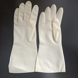 China 320mm Chemical Resistant Gloves Nitrile Home White Restaurant Nitrile Gloves wholesale
