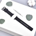 Multi Color 40mm 44mm Silicone Rubber Smartwatch Band