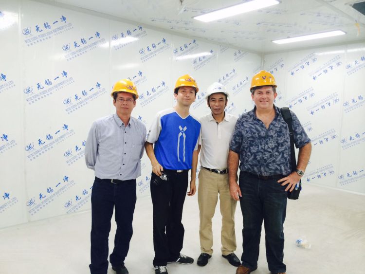 PVX Stainless Steel Air Shower Hepa Filter FS209E Purification Workshop