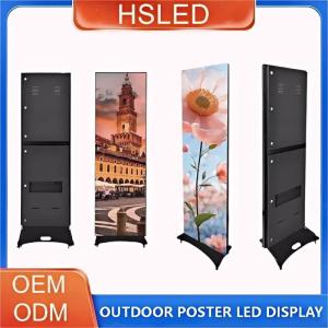 China LED POSTER DISPLAY STANDing Display Screen Poster Led Advertising 640*1920 Outdoor LED POSTER wholesale