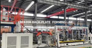 China Freezer back-plate forming line wholesale