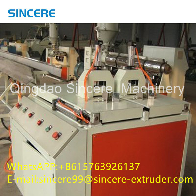 PVC HDPE Plastic Pipe Extrusion Line Production With SJSZ51/105 SJSZ65/132 Extruders