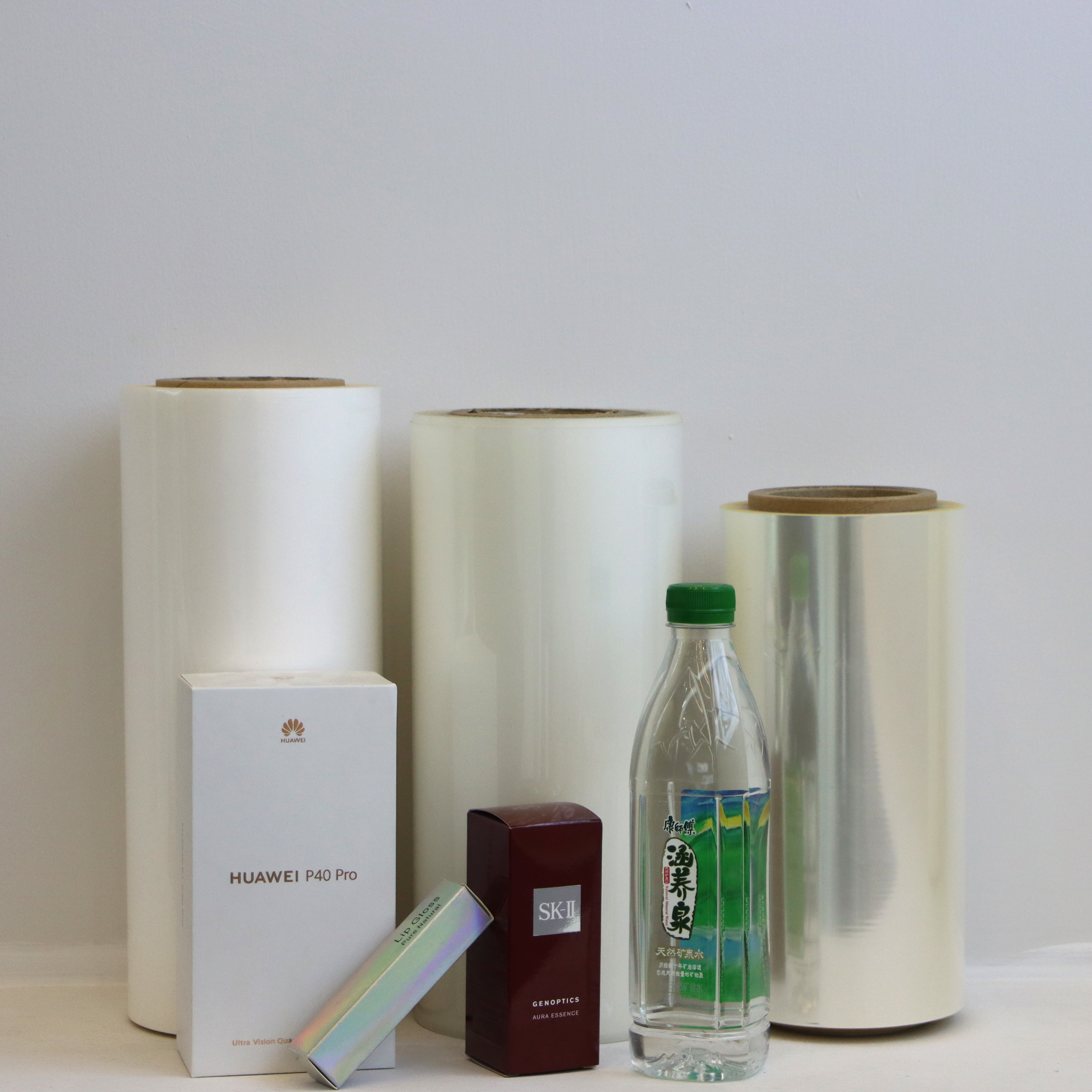 Matte Metallizable BOPP Film One Side Heat Sealable Vacuum Aluminum Coating Base Layer Anti-Glare Surface