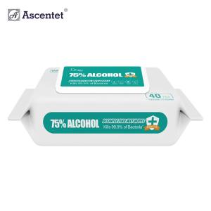 China 75% Antibacteria Alcohol Wip Disinfectant Alcohol Wet Tissue Kills Germ wholesale