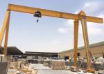 Electric Single Girder Gantry Lifting Equipment 20 Ton With European Design