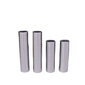 China High barrel stainless steel artificial flower pot metal planter wholesale