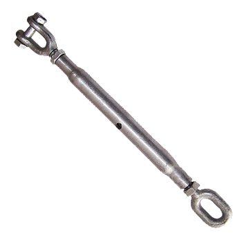 Galvanized Steel Closed Body Turnbuckles Heavy Duty Hot Galvanized