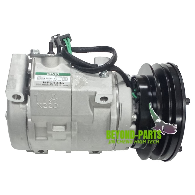 catererpillar 320D Excavator AC Spare Parts 24V Air Condition Compressor 447260-6121