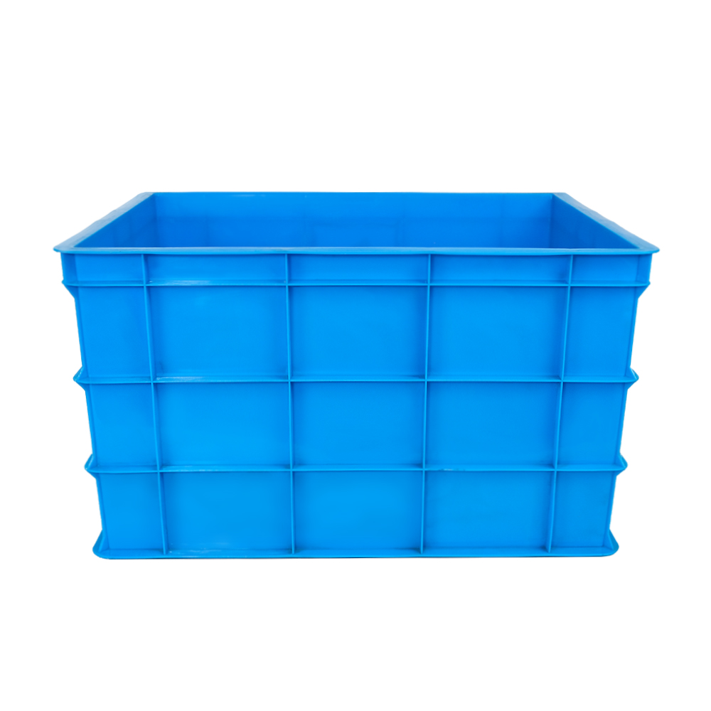 Solid Logistics Plastic Crate for Eco-Friendly HDPE Food Mobile Turnover Box in Market