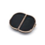 Classic Knob D Shaped Clamshell Clutch Frame 172mmX98mm