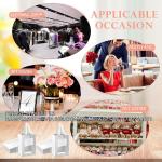 Paper Gift Bags With Clear Window Flower Bouquet Bags for Present Bridal Shower