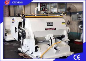 China Cardboard Flat Die Cutting Creasing Machine / Corrugated Box Die Cutting Machine wholesale