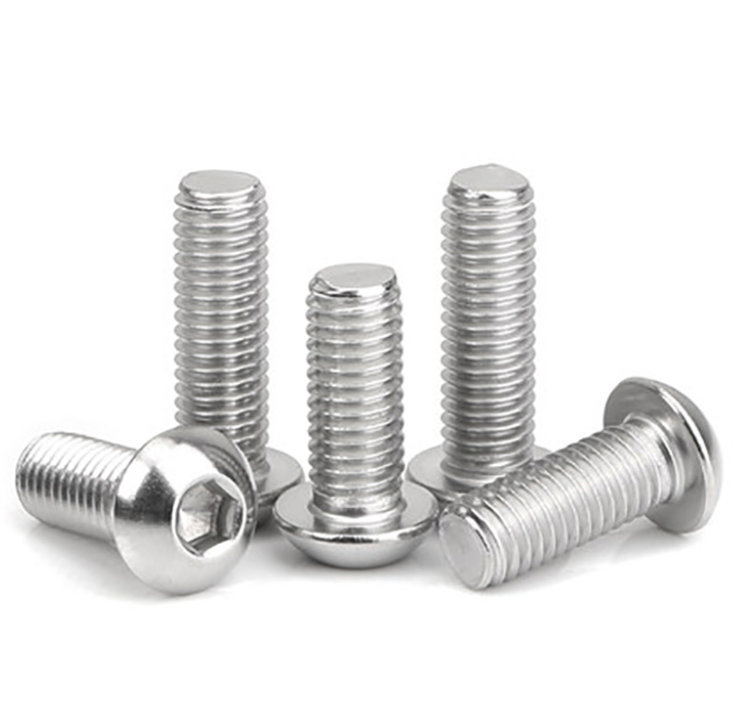 Stainless Steel Button Head Hex Socket Cap Screw M3 X 4/5/6/8/10/12/14/16/18/20/25mm