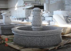 China Natural Veins Decorative Landscaping Stone For Park Outdoor Granite Fountain wholesale
