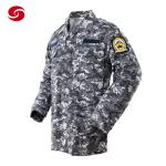 Libya Togo Military Navy Blue Digital Camouflage Combat Custom Uniform Suit