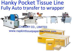 China CE Certificate Hanky Paper Pocket Tissue Machine wholesale